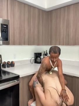 Baby Alien and Mami Giany Onlyfans Video Fucking On Kitchen
